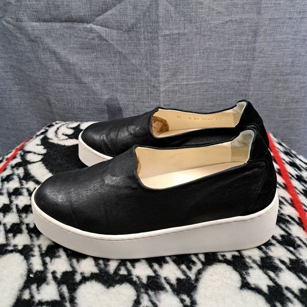 %ROBERT CLERGERIE Paris Women Loafers Size 37 US 6.5 Leather / D2